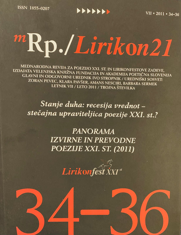 Lirikon - Publication from Literary festival Velenje, Slovenia
