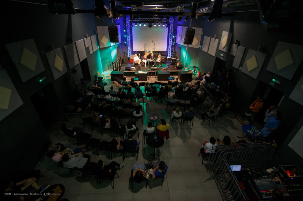 A view from the gallery of the Apolo hall, 2017, Pančevo